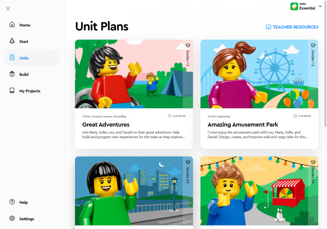 LEGO education pradinėms klasėms